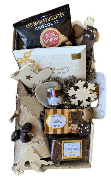 Valisette gourmande décor...